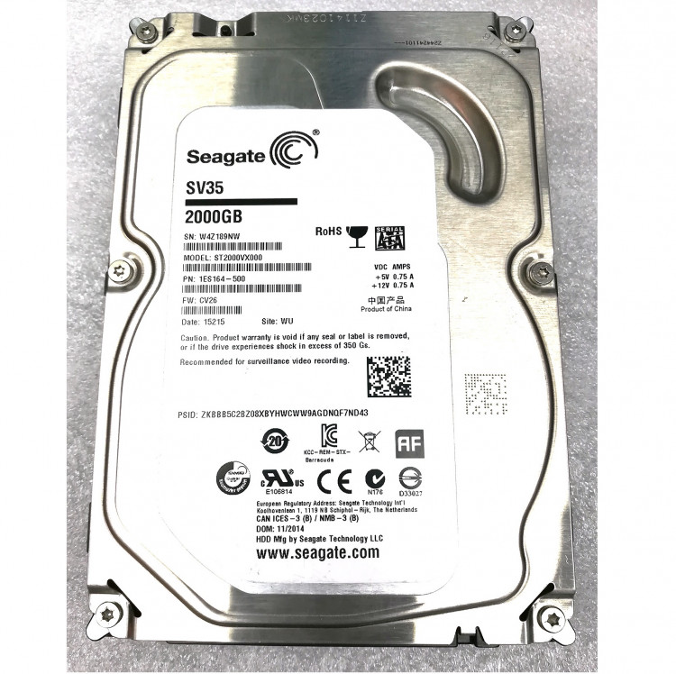 Жесткий диск Seagate ST2000VX000