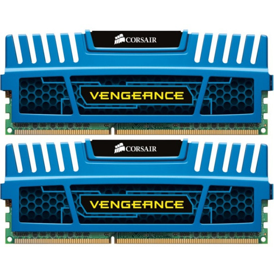Оперативная память Corsair Vengeance DDR3, DIMM, 8 ГБ (2х4Гб), 1866 МГц, PC15000, CMZ8GX3M2A1866C9B , OEM