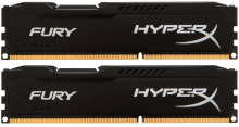 Оперативная память HyperX Fury 16 ГБ (8 ГБ x 2 шт.) DDR3 1333 МГц DIMM CL9 HX313C9FBK2/16, OEM