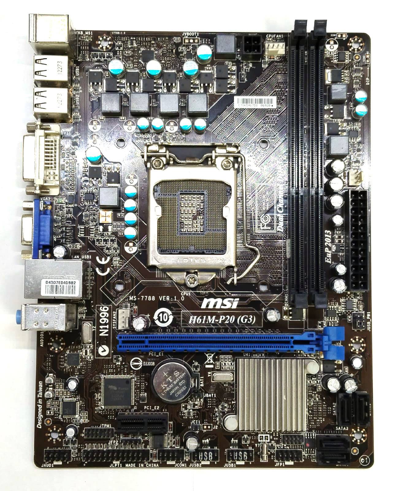H61mp20 g3 top