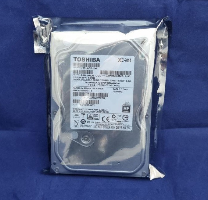 Жесткий диск Toshiba 1 TB DT01ACA100