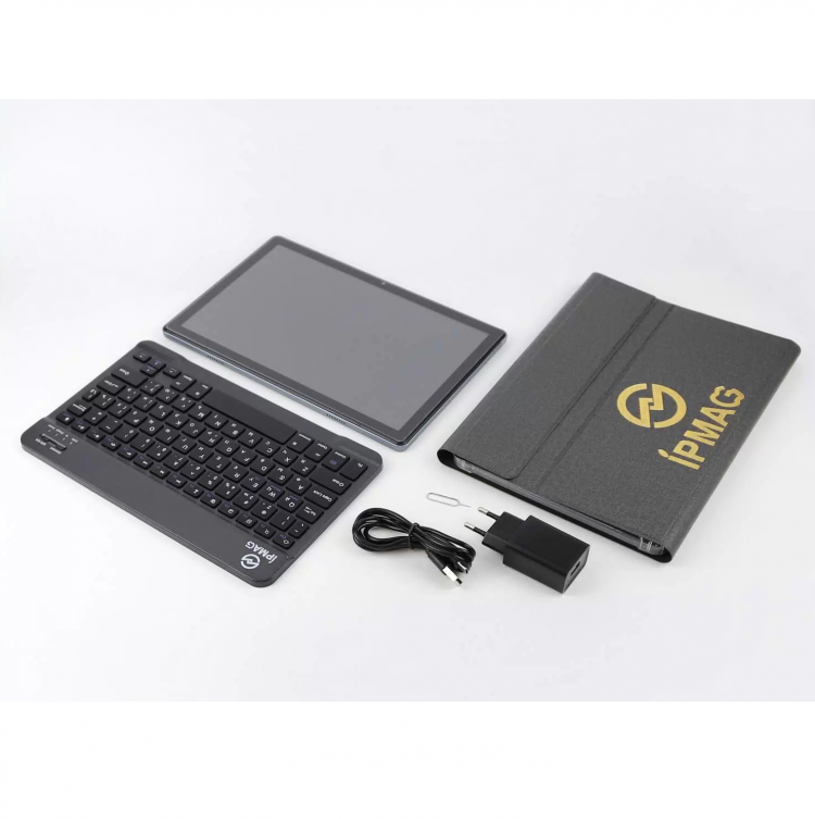 Планшет IPMAG S5, 10,1" 800x1280, 2хSIM, 8/256 Gb, 4x1.3 GHz, 13/5Mp, Android 10, серый