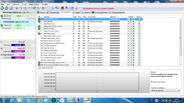 Жесткий диск Seagate ST1000DM003
