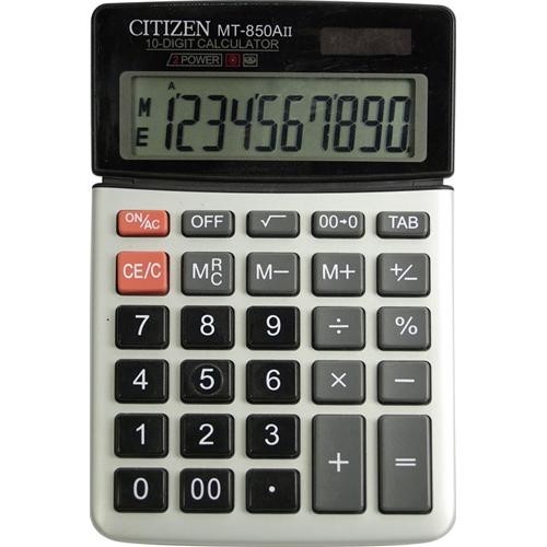 Калькулятор Citizen MT-850AII, регулируемый наклон