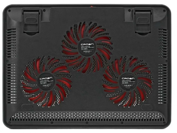 Подставка для ноутбука CROWN MICRO CMLC-1043T, черный/красный