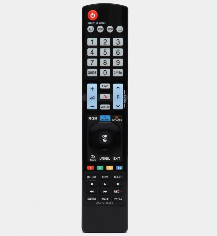 Пульт HUAYU для LG AKB73756564,черный