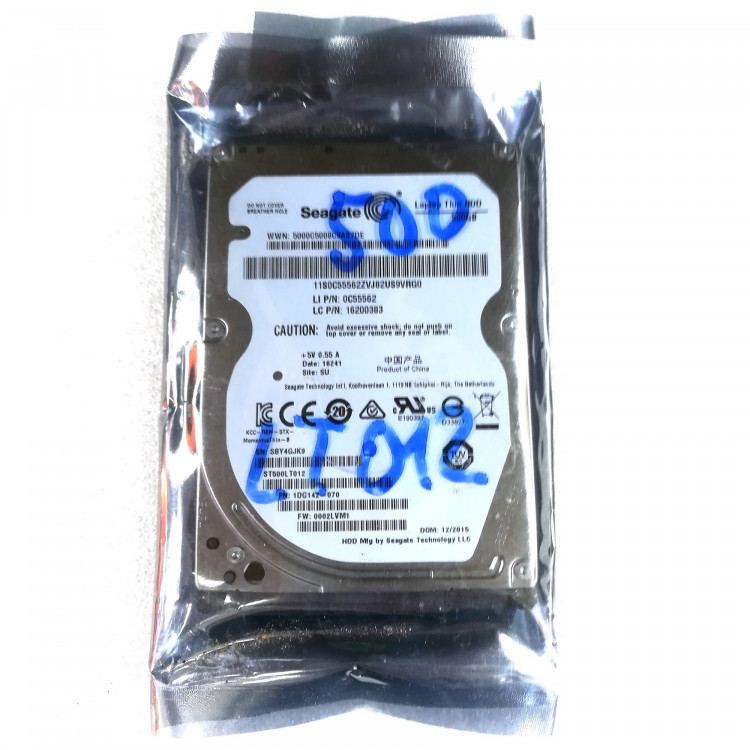 Жесткий диск 2.5" Seagate ST500LT012, 500 ГБ, 16 МБ, 5400 об/мин