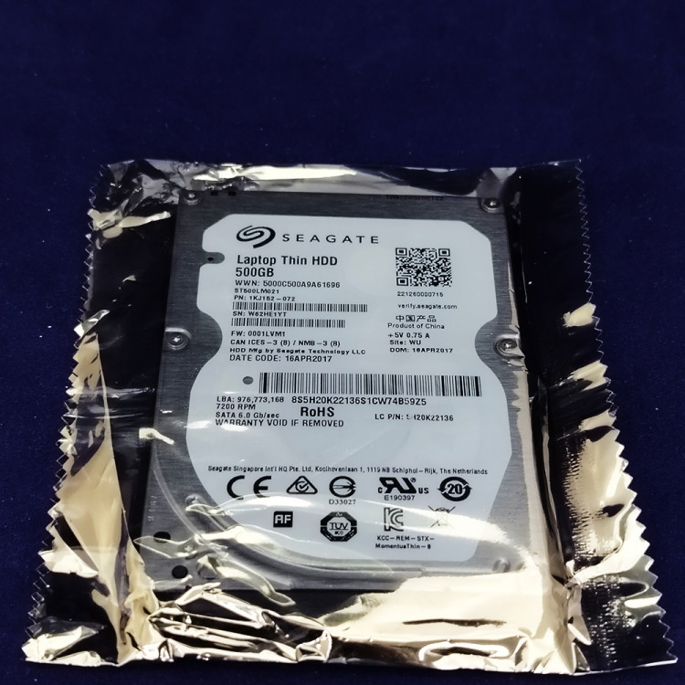 Жесткий диск Seagate ST500LM021, 500 Гб