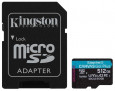 Kingston SDCG3/64GBSP 64 ГБ, скорость чтения 170 МБ/с, скорость записи 70 МБ/с
