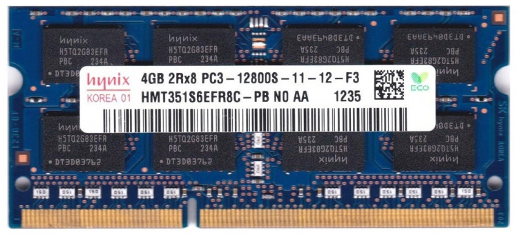 Hynix 4GB 1600MHz CL11 (HMT351S6EFR8C-PB)