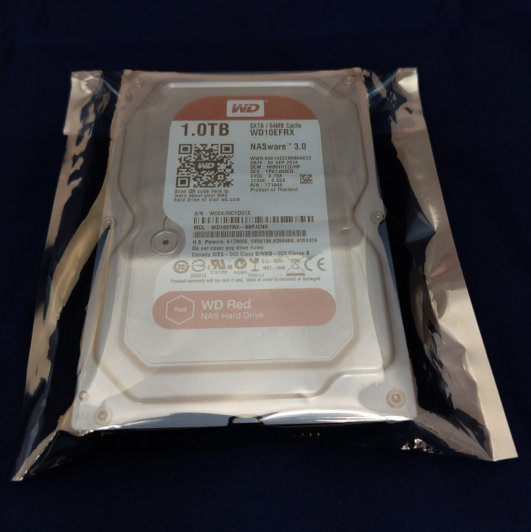 Жесткий диск Western Digital 1ТБ WD10EFRX
