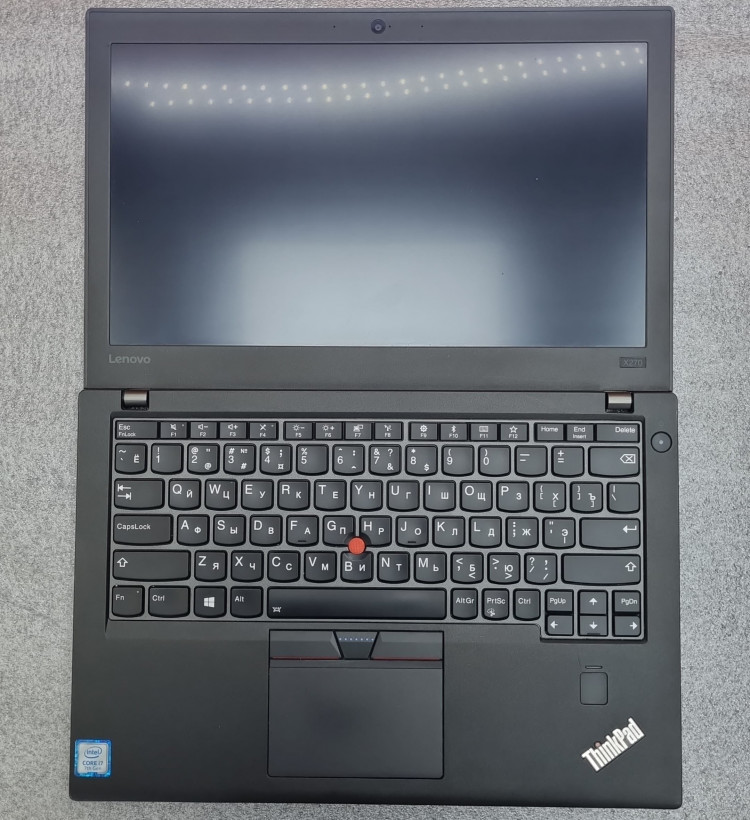 Ноутбук Lenovo ThinkPad X270 12.5", Intel Core i7 7500 2.7ГГц, 4-ядерный, 16ГБ DDR4, 256ГБ SSD, Intel HD Graphics 520, Windows 10 Pro, черный