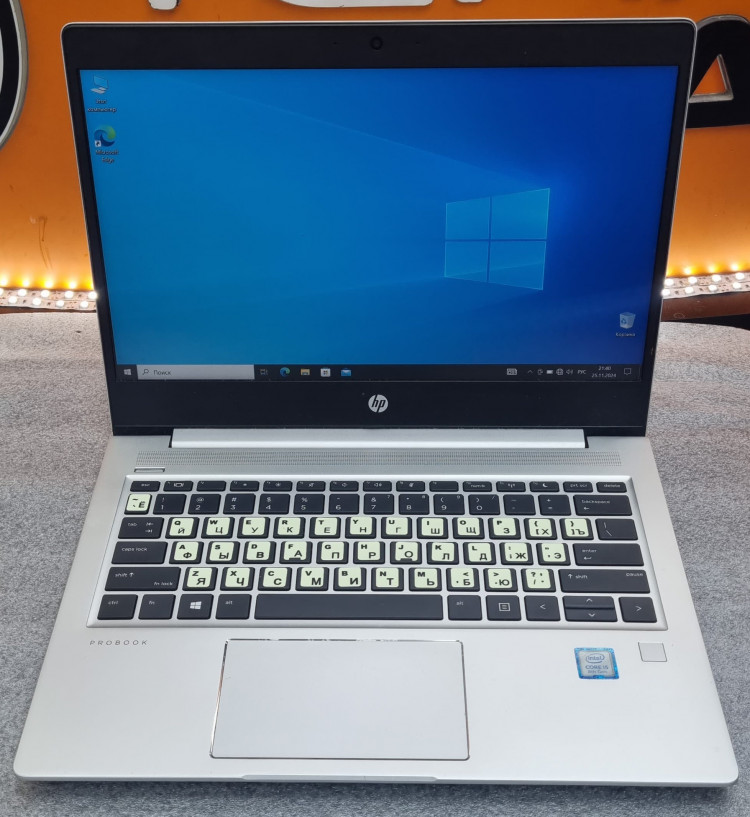 Ноутбук HP ProBook 430 G6 13.3"1920х1080, Intel Core i5 8265U 1.6ГГц, 4-ядерный, 8ГБ DDR4, 256ГБ SSD, Intel UHD Graphics 620, Windows 10 Professional, серебристый