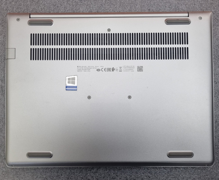 Ноутбук HP ProBook 430 G6 13.3"1920х1080, Intel Core i5 8265U 1.6ГГц, 4-ядерный, 8ГБ DDR4, 256ГБ SSD, Intel UHD Graphics 620, Windows 10 Professional, серебристый