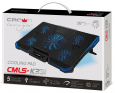 Подставка для ноутбука CROWN MICRO CMLS-K331, черный/синий