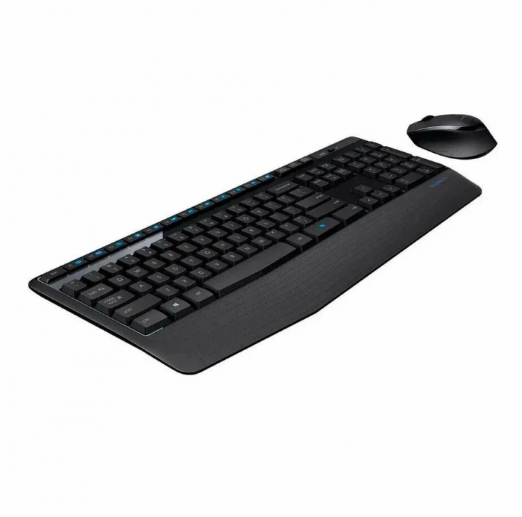 Комплект из беспроводных клавиатуры и мыши Logitech MK345 Comfort, черный