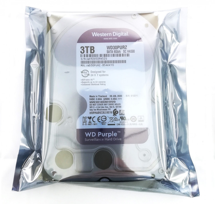 Жесткий диск Western Digital 3ТБ WD30PURZ