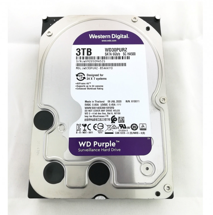 Жесткий диск Western Digital 3ТБ WD30PURZ