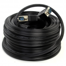 Кабель VGA Premium Cablexpert, 15 метров, 15M/15M, двойное экранирование, ферритовые кольца