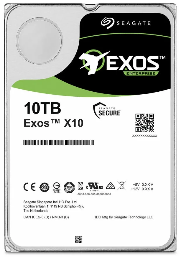 Seagate Exos X10 10 ТБ ST10000NM0016