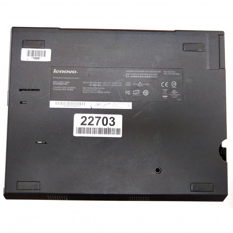 Ноутбук Lenovo ThinkPad X201i 12.1"1280x800, Intel Core i3 350M 2.27ГГц, 4-ядерный, 4 ГБ DDR3, 250ГБ, Intel HD Graphics, Doc, Windows 10, черный