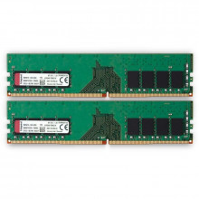 Оперативная память Kingston ValueRAM 16 ГБ (8 ГБ x 2 шт.) DDR4 2400 МГц DIMM CL17 KVR24N17S8K2/16