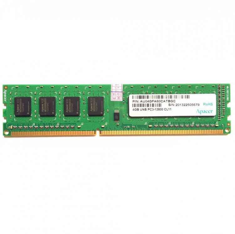 Оперативная память Apacer AU04GFA60CATBGC 4Gb DDR3 1600MHz 