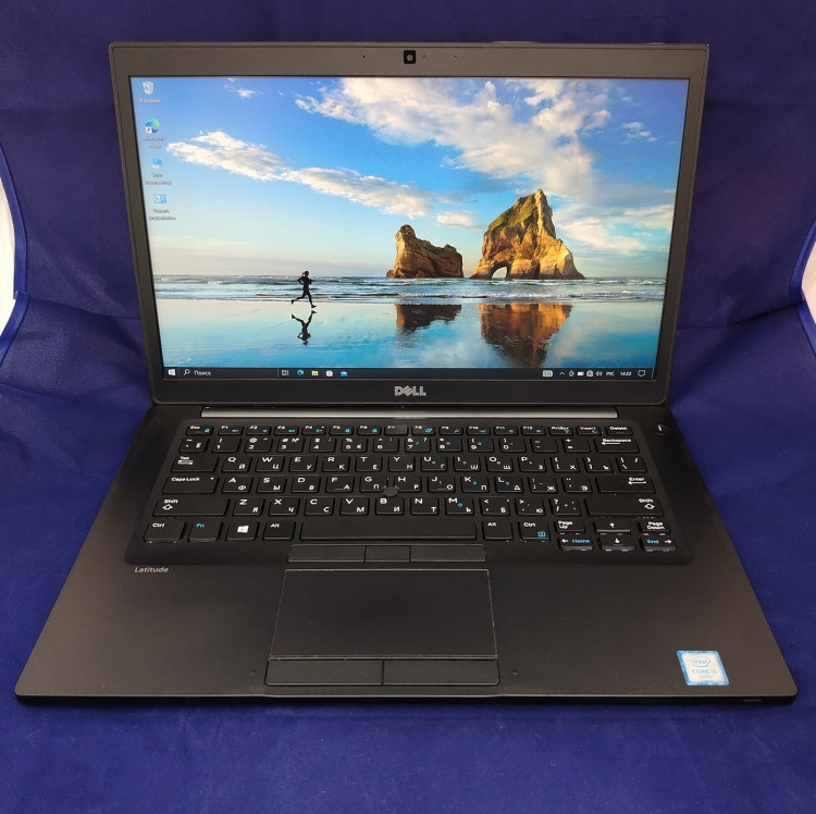 Ноутбук Dell Latitude 7480, 14", 1920x1080, Intel Core i5 6200U, 2.4 ГГц, 4-ядерный, 16 ГБ DDR4, 512 ГБ SSD, черный
