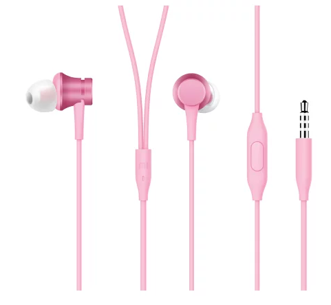 Xiaomi Mi In-Ear Headphones Basic, розовый