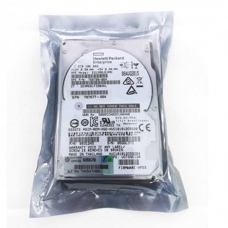 Жесткий диск HP EG1200JEHMC 1,2Tb 10520 SAS 2,5" HDD