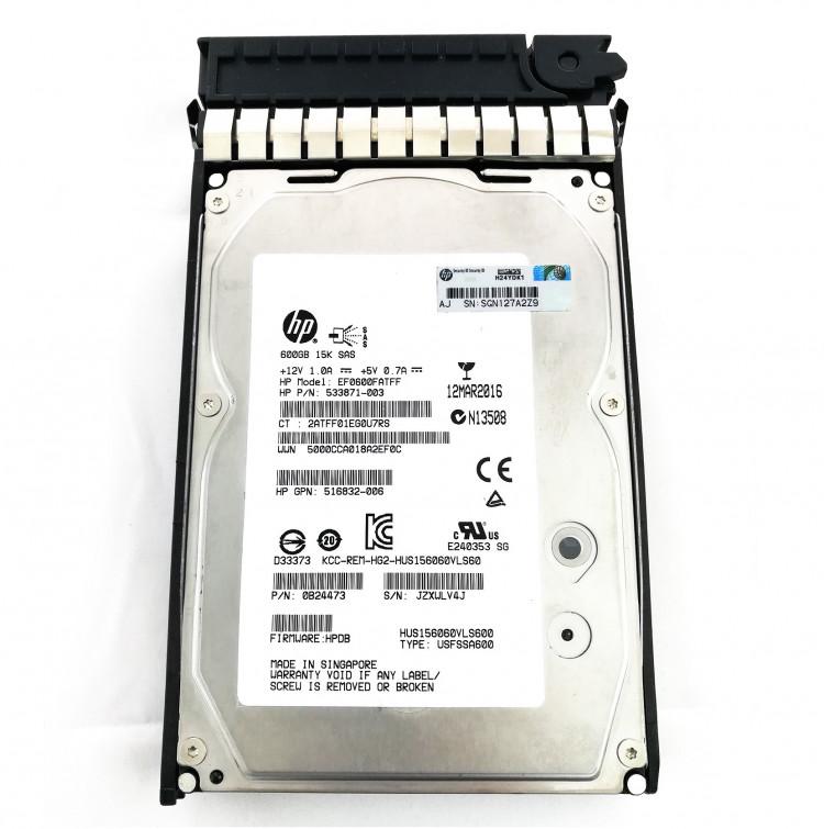 Жесткий диск HGST hus156060vls600