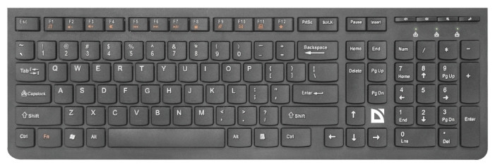 Клавиатура и мышь Defender Columbia C-775 Black USB