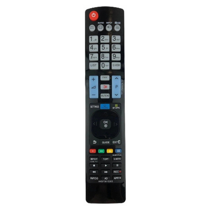 Пульт ДУ Huayu AKB73615303, черный
