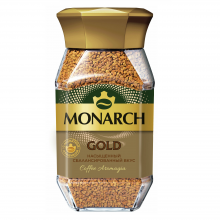 Кофе растворимый Monarch Gold, стеклянная банка, 95 г