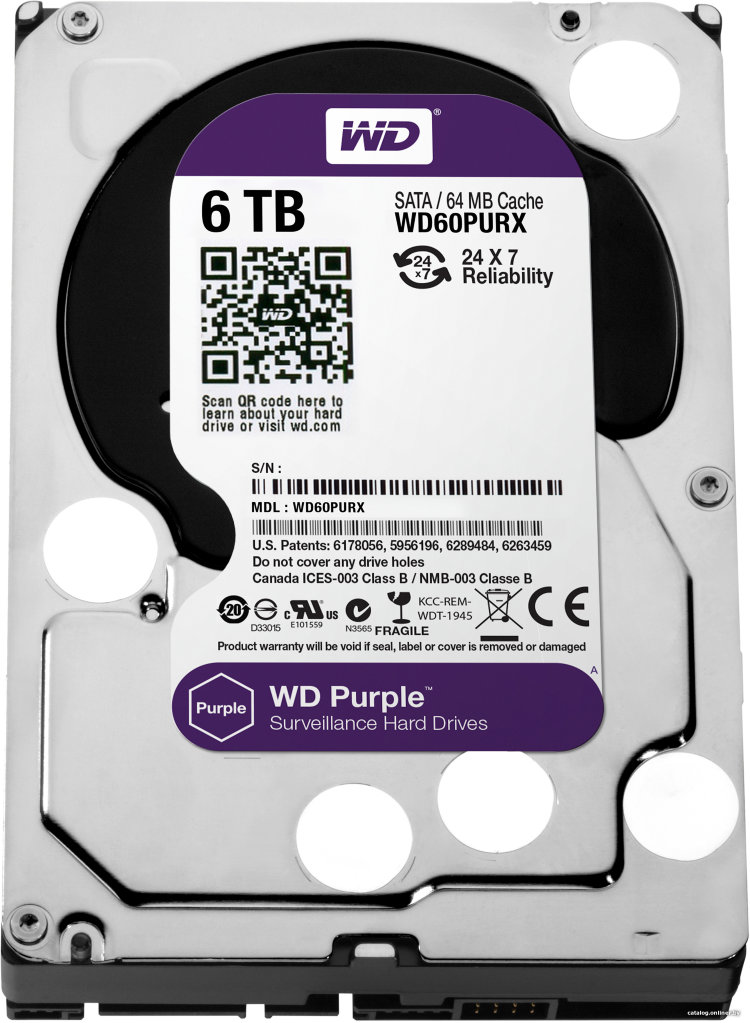 Western Digital WD Purple 6 TB (WD60PURX)