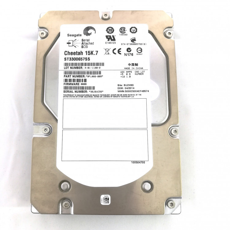 Жесткий диск Seagate ST3300657SS,3.5",SAS, 300Гб