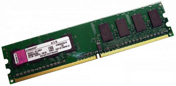 Kingston 1 ГБ DDR2 800 МГц DIMM CL6 KVR800D2N6/1G