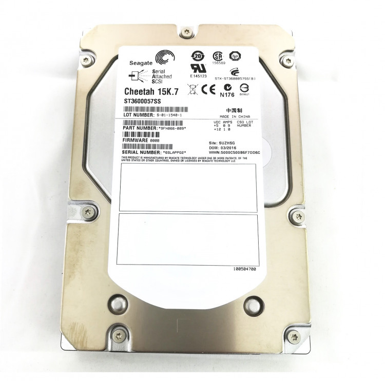 Жесткий диск Seagate ST3600057SS, SAS, 3.5",600Гб 