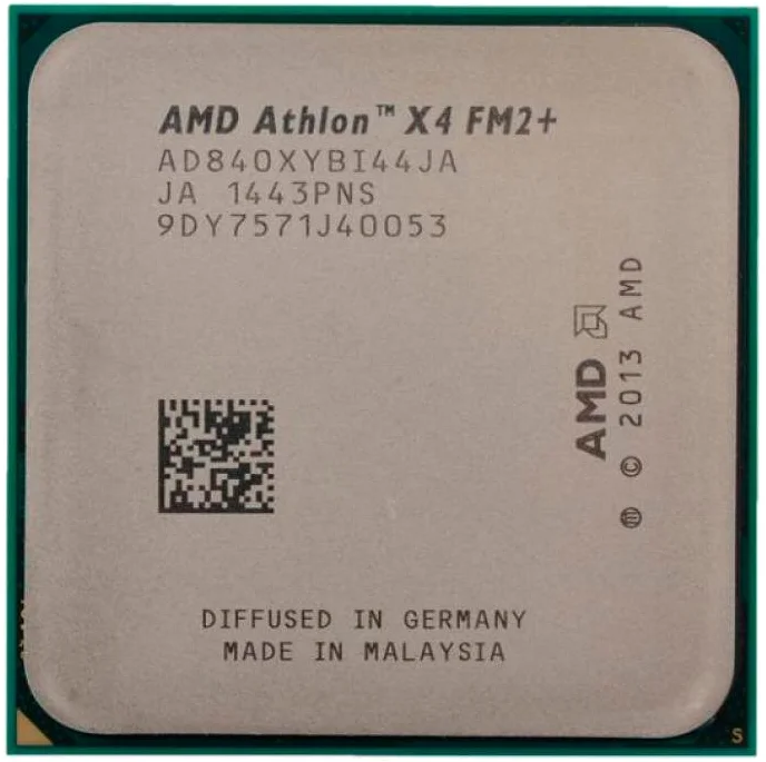 AMD Athlon X4 840 FM2+, 4 x 3100 МГц, OEM