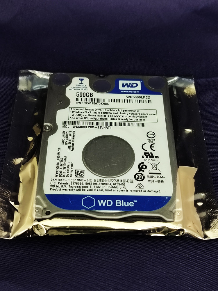 Жесткий диск Western Digital WD5000LPCX, 500 Гб