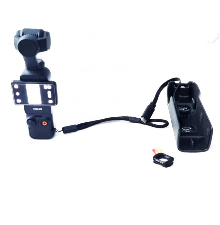 Экшн-камера DJI Osmo Pocket 3 видео 4K / 120 кадров в секунду, 128 ГБ, черный