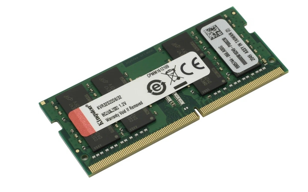 Kingston ValueRAM 32 ГБ DDR4 3200 МГц SODIMM CL22 KVR32S22D8/32