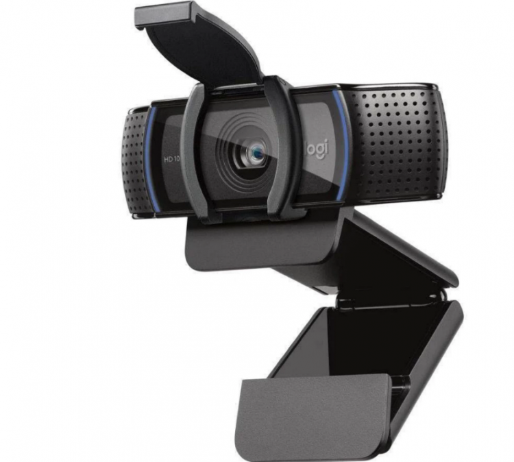 Logitech HD Pro Webcam C920S, черный