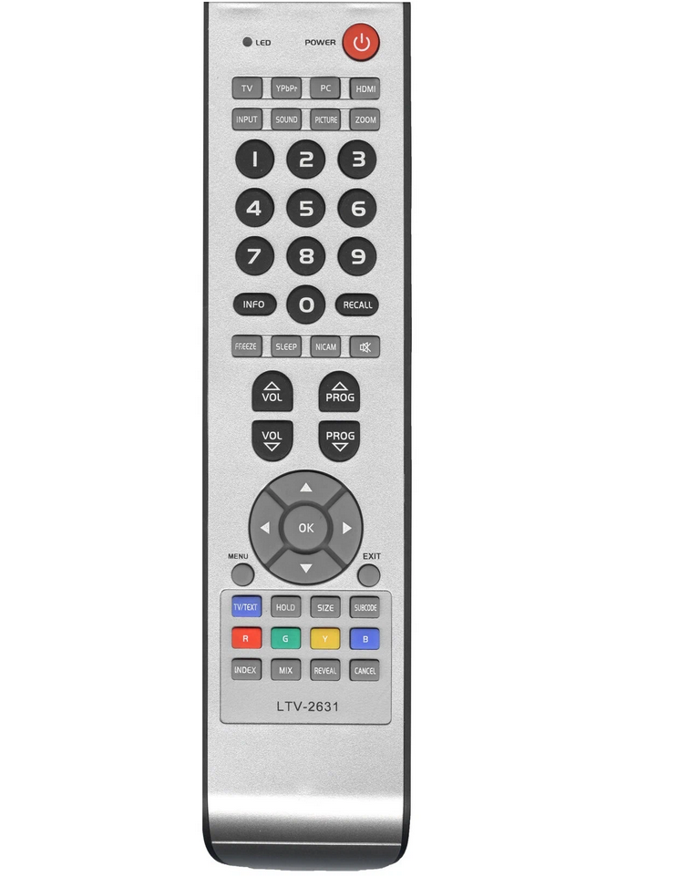 Пульт ДУ Huayu LTV-2231/SUPRA, серый