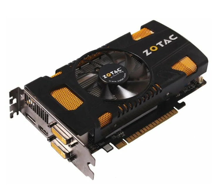 Видеокарта ZOTAC GeForce GTX 550 Ti 1000Mhz PCI-E 2.0 1024Mb 4400Mhz 192 bit 2xDVI HDMI HDCP