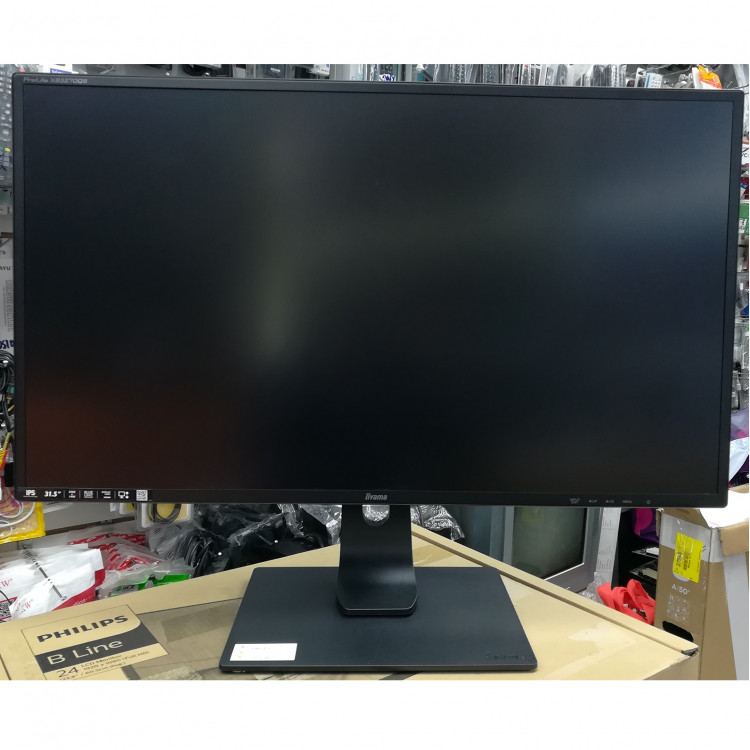 Монитор 32" iiyama ProLite XB3270QS-B1, 2560x1440, 75 Гц, IPS,черный