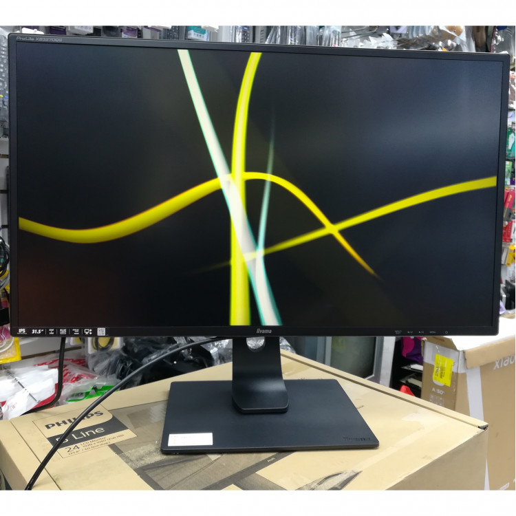 Монитор 32" iiyama ProLite XB3270QS-B1, 2560x1440, 75 Гц, IPS,черный