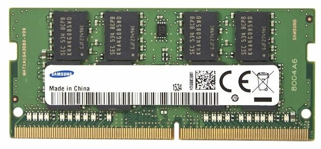 Samsung 8 ГБ DDR4 2400 МГц SODIMM CL17 M471A1K43CB1-CRC