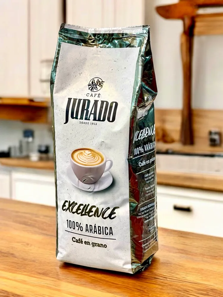 Кофе в зернах JURADO Excellence ЭКСЕЛЛЕНС100% Arabica (Хурадо) 1000г, Испания
