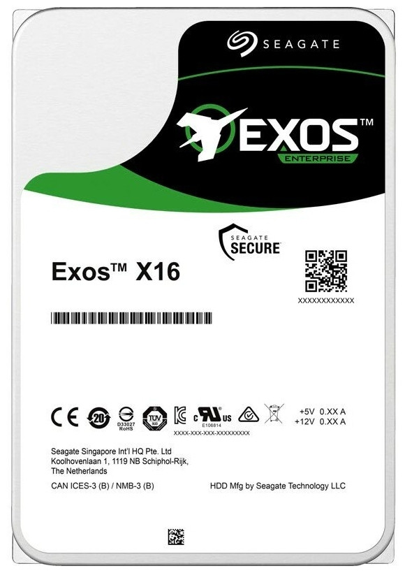 Seagate Exos X16 12 TB ST12000NM001G
